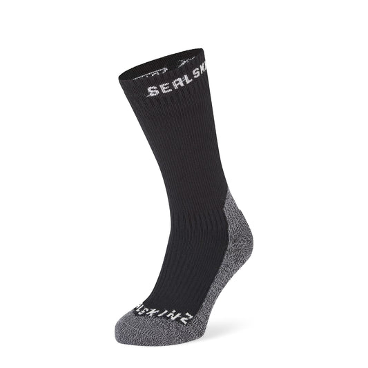 Sealskinz Stanfield Waterproof Extreme Cold Weather Mid Length Sock Black