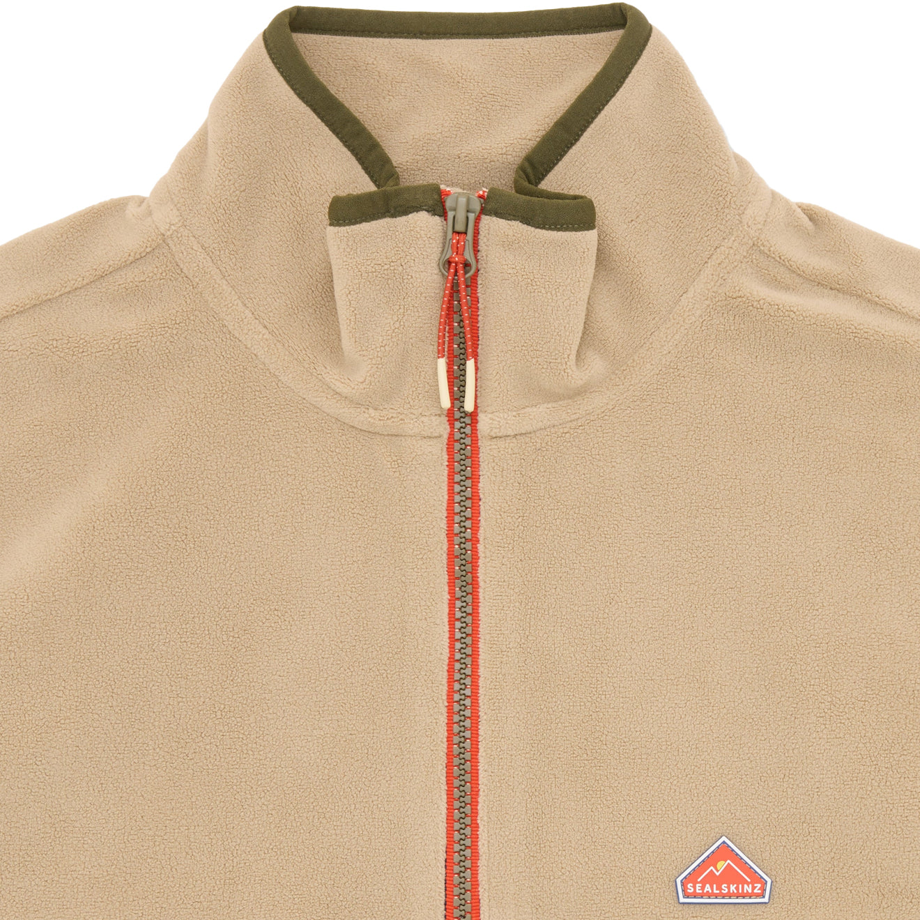 Sealskinz Toney Fleece Quarter Zip Stone