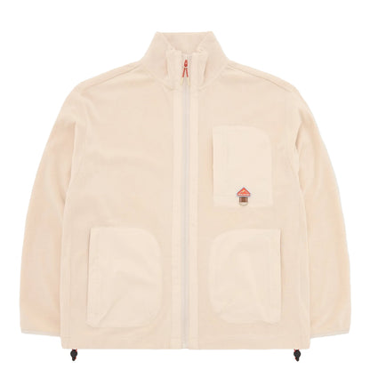 Sealskinz Womens Alderford Fleece Zip Through Jacket Cream