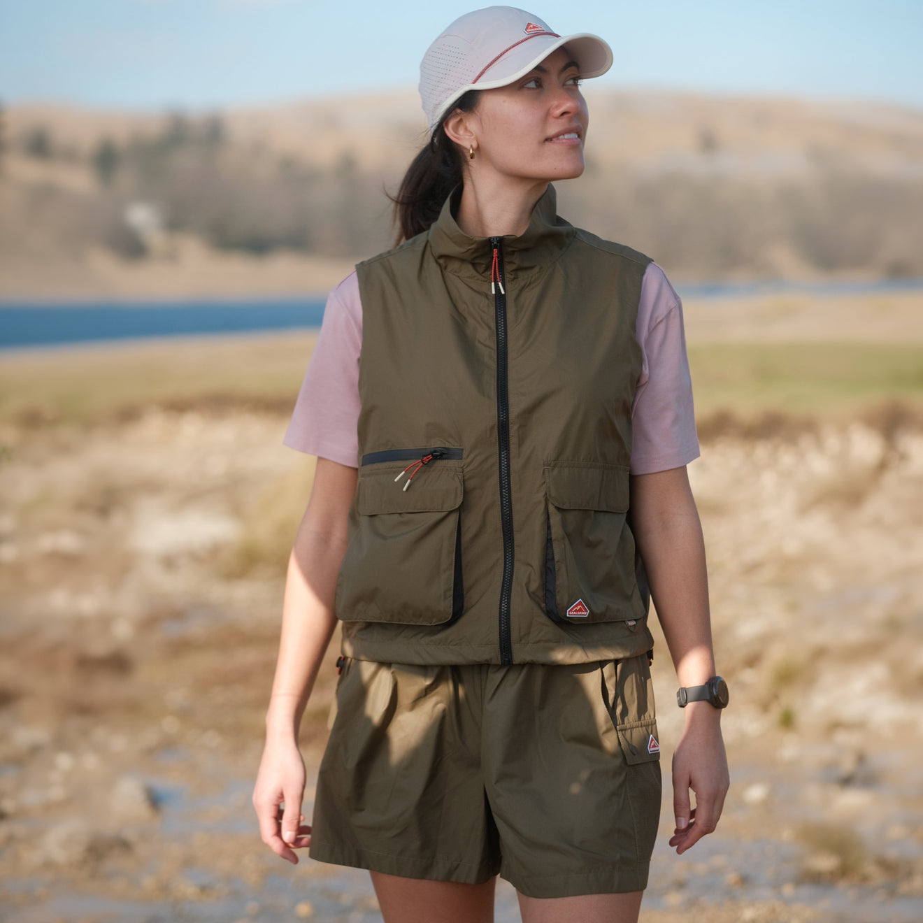 Sealskinz Womens Brisley Water Repellent Gilet Olive