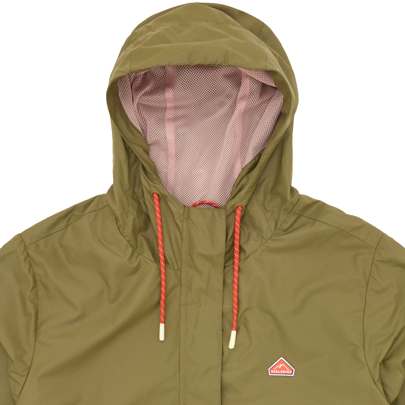 Sealskinz Womens Norton Lightweight Packable Windbreaker Olive