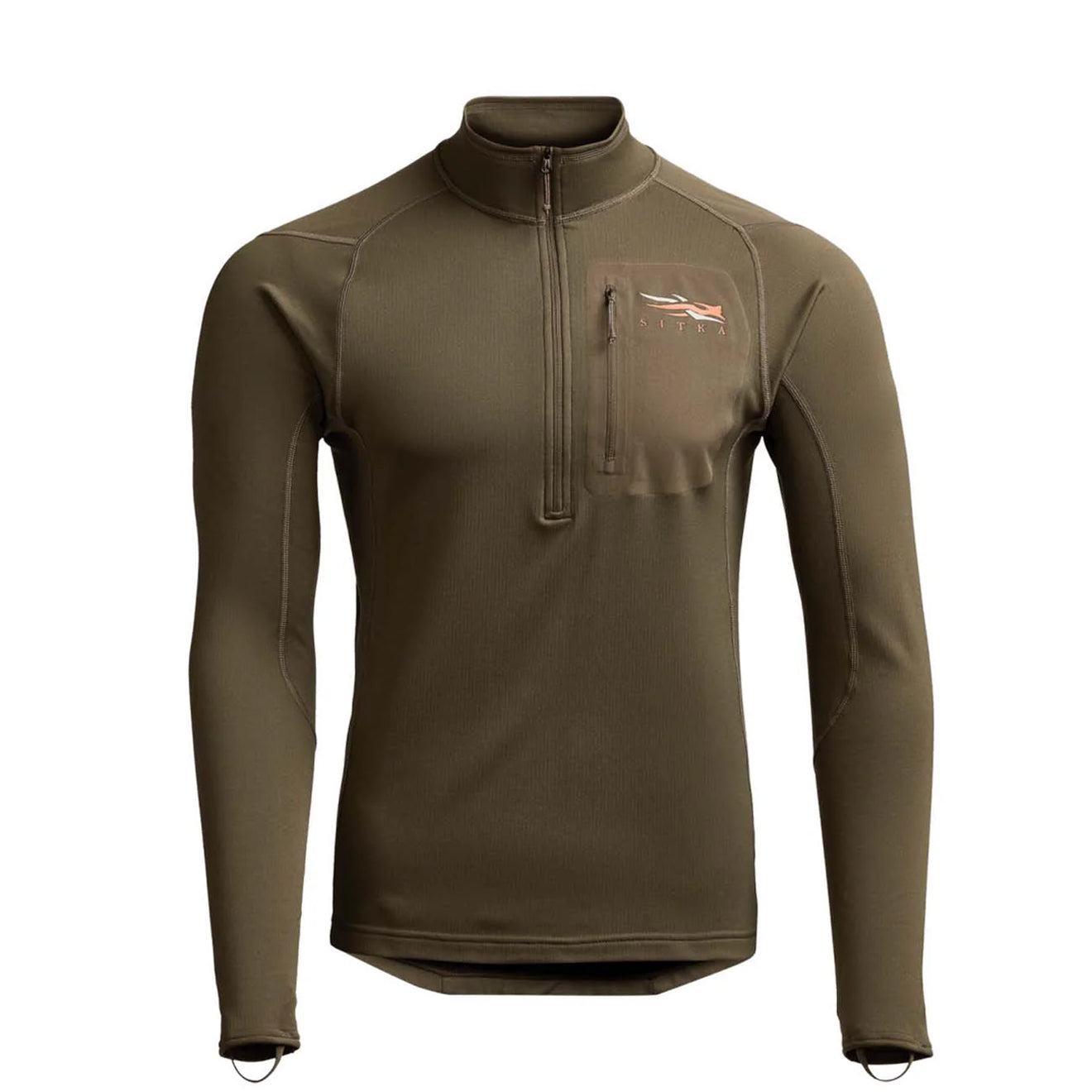 Sitka Core Mid Weight Zip-T Pyrite - The Sporting Lodge