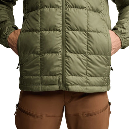 Sitka Microdown Hooded Jacket Olive Green