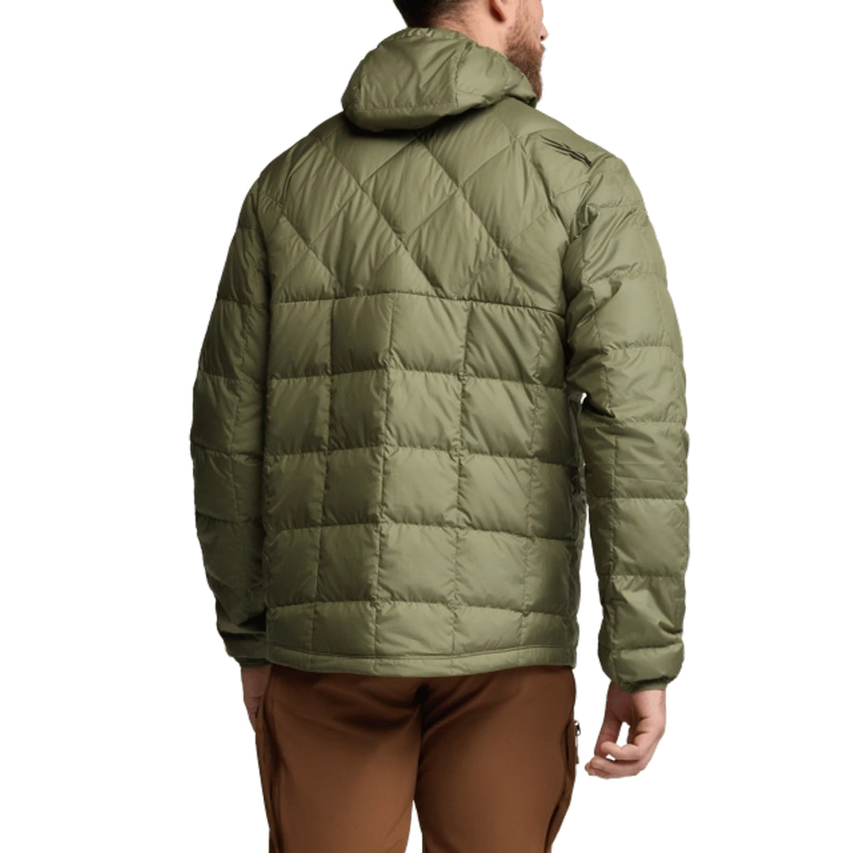 Sitka Microdown Hooded Jacket Olive Green