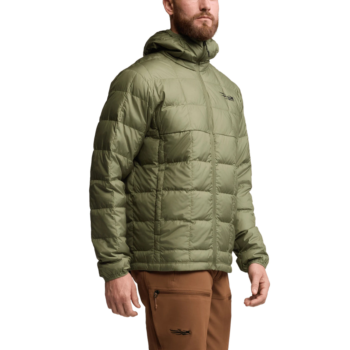 Sitka Microdown Hooded Jacket Olive Green