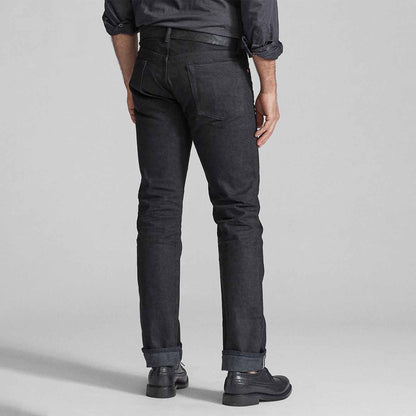 RRL by Ralph Lauren Slim Fit Selvedge Jean Black-5