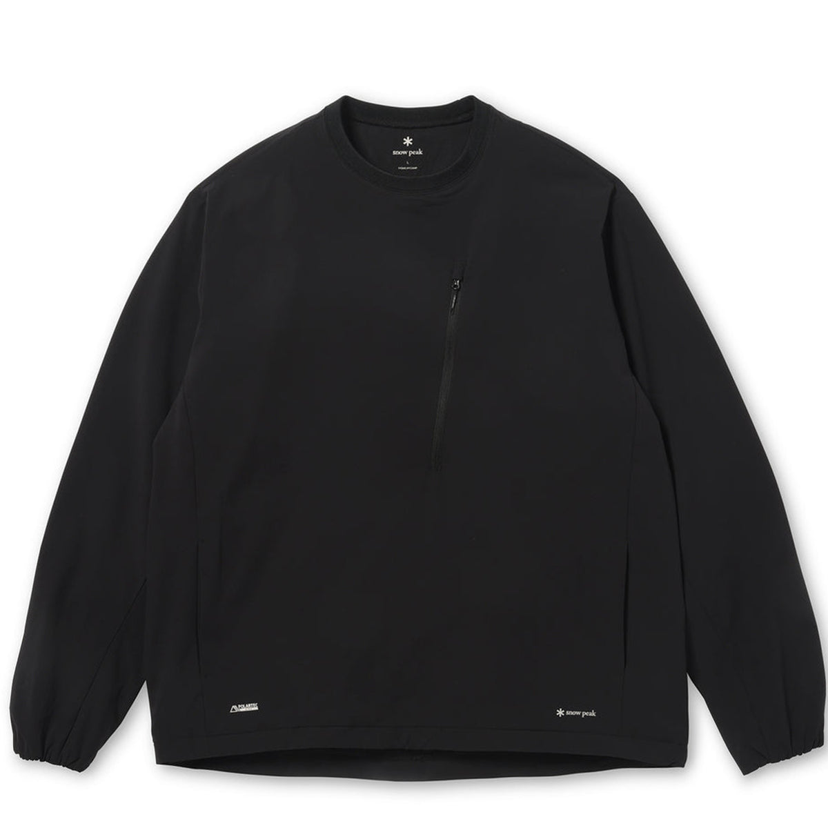 Snow Peak Breathable Insulated Pullover Black
