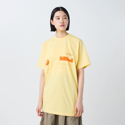 Snow Peak CF Landscape T-Shirt Yellow