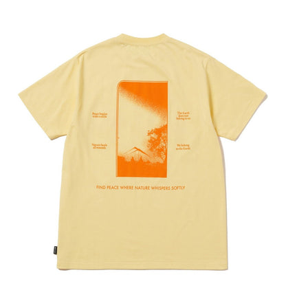 Snow Peak CF Landscape T-Shirt Yellow