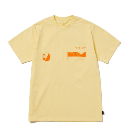 Snow Peak CF Landscape T-Shirt Yellow