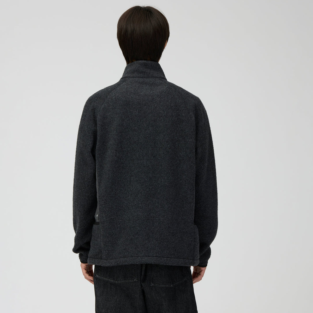 Snow Peak Calamai Wool Fleece Jacket Charcoal