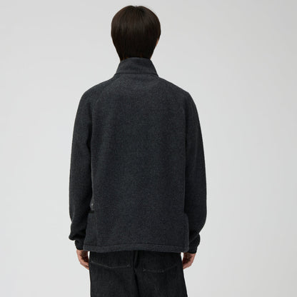 Snow Peak Calamai Wool Fleece Jacket Charcoal
