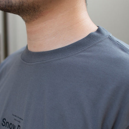 Snow Peak Camping Graphic T-Shirt Grey