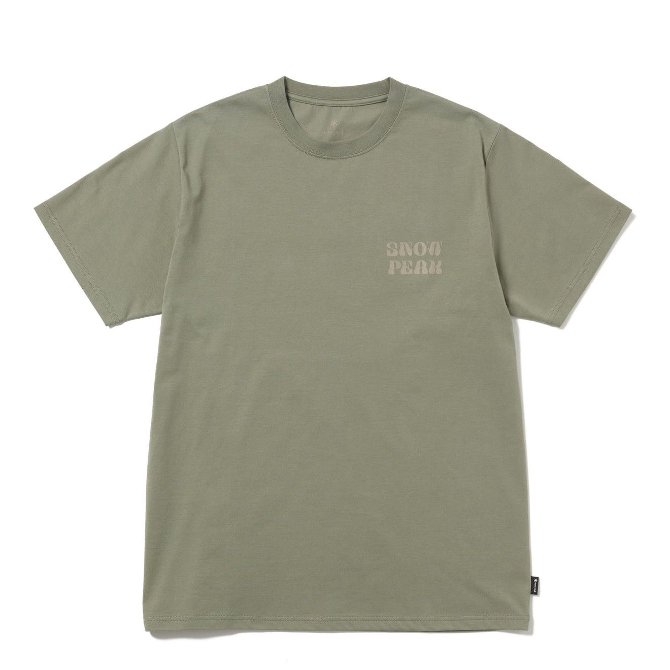 Snow Peak Camping Graphic T-Shirt Olive
