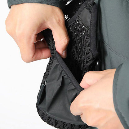 Snow Peak Double Face Mesh Bottle Carrier Black - The Sporting Lodge