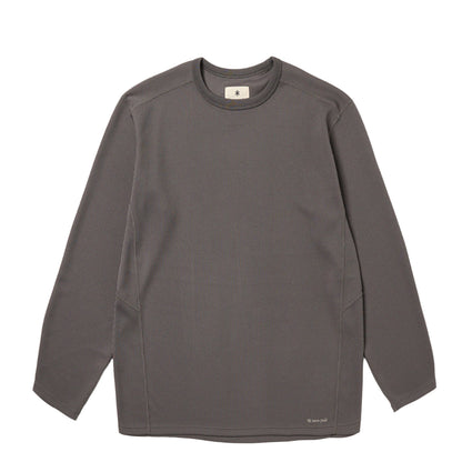 Snow Peak Dry Thermal L/S T-Shirt Charcoal
