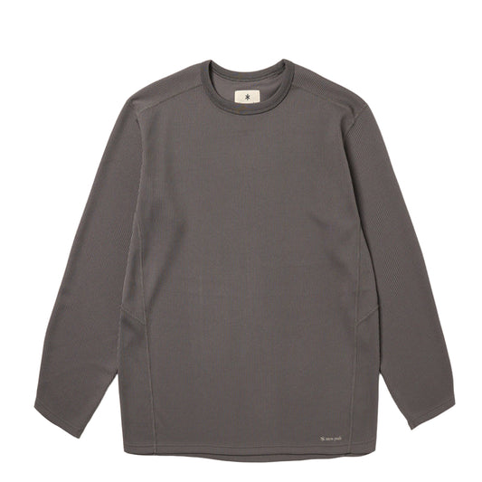 Snow Peak Dry Thermal L/S T-Shirt Charcoal