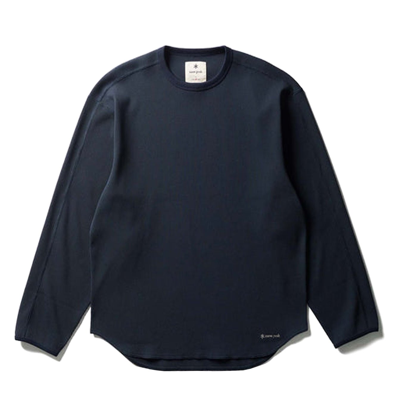 Snow Peak Dry Waffle L/S T-Shirt Dark Navy