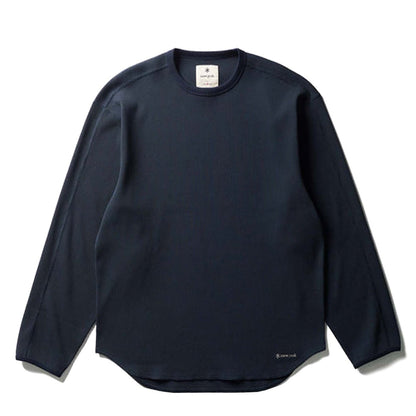 Snow Peak Dry Waffle L/S T-Shirt Dark Navy