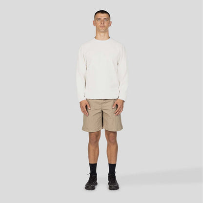 Snow Peak Dry Waffle L/S T-Shirt Off White