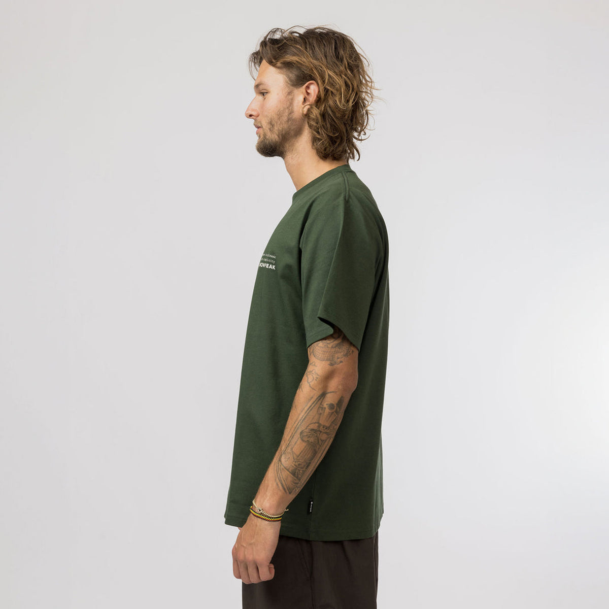 Snow Peak Elemental Balance T-Shirt Dark Green
