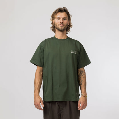 Snow Peak Elemental Balance T-Shirt Dark Green