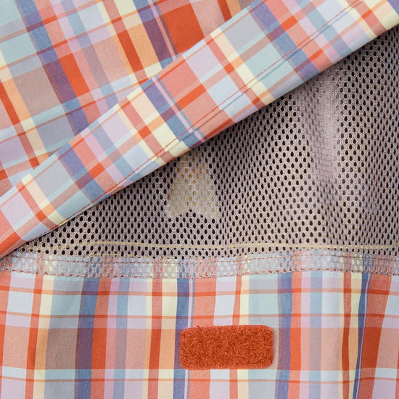 Snow Peak Fade Check Breezy Shirt Red