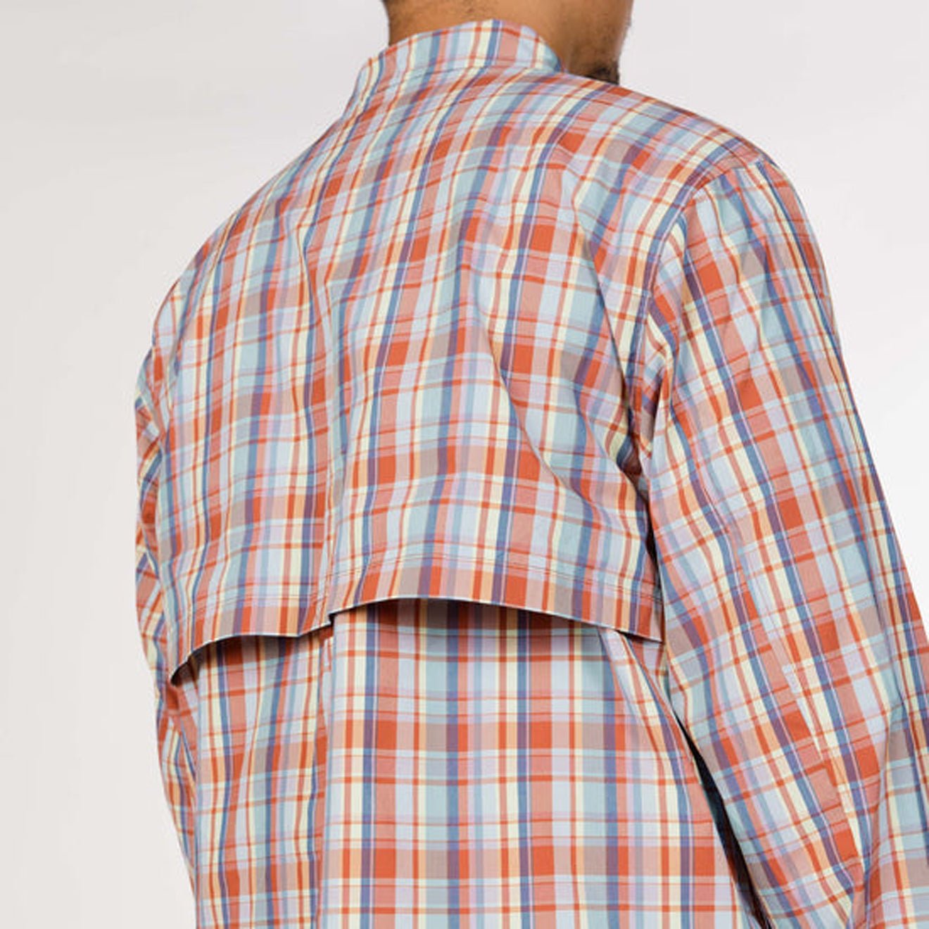 Snow Peak Fade Check Breezy Shirt Red