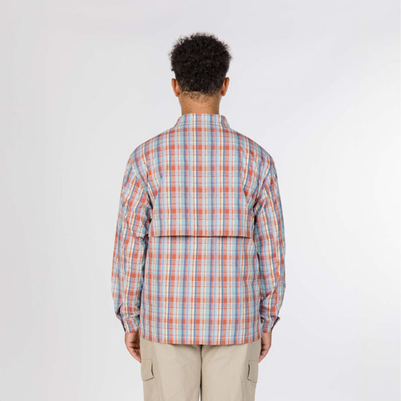 Snow Peak Fade Check Breezy Shirt Red