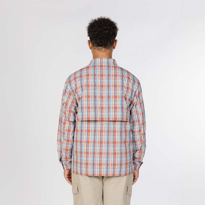 Snow Peak Fade Check Breezy Shirt Red