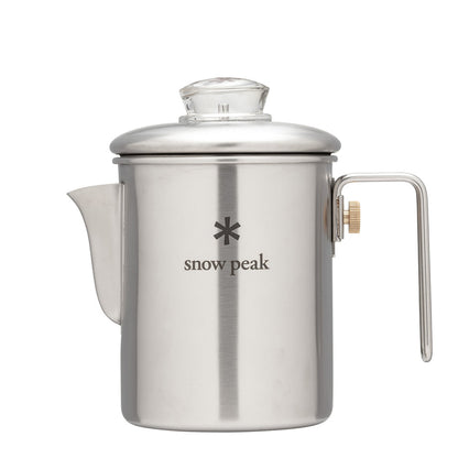 Snow Peak Field Coffee Master Silver - The Sporting Lodge