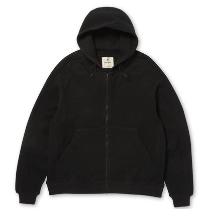 Snow Peak Heavyweight Waffle Zip Parka Black