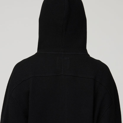 Snow Peak Heavyweight Waffle Zip Parka Black