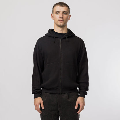 Snow Peak Heavyweight Waffle Zip Parka Black