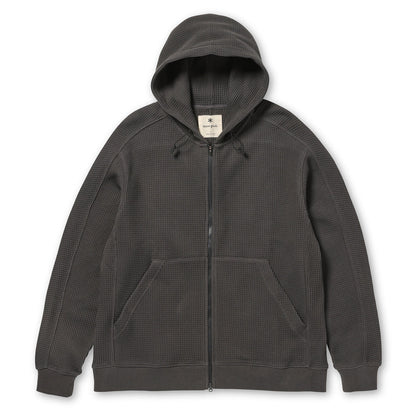 Snow Peak Heavyweight Waffle Zip Parka Charcoal