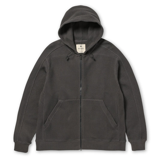Snow Peak Heavyweight Waffle Zip Parka Charcoal