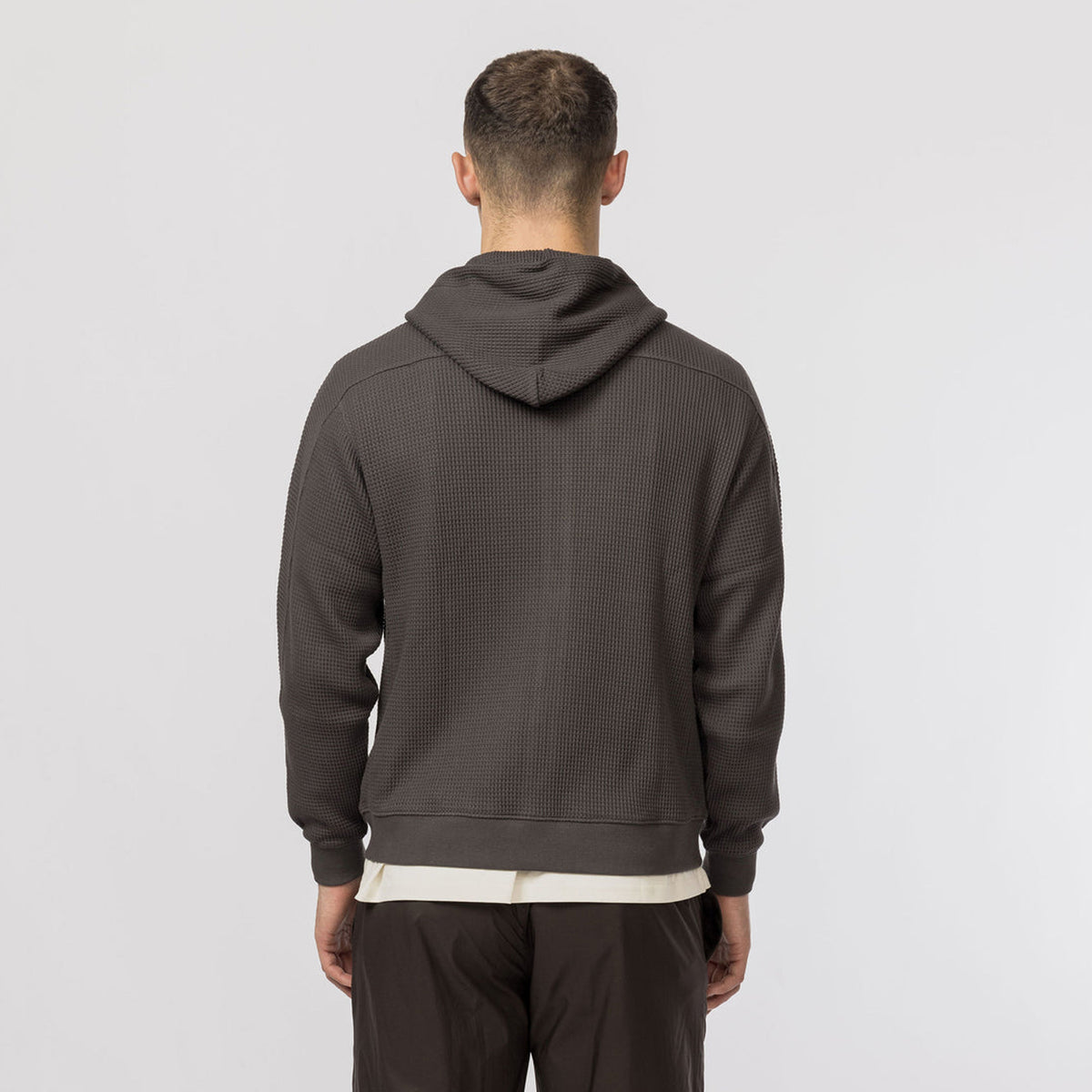 Snow Peak Heavyweight Waffle Zip Parka Charcoal