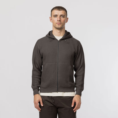 Snow Peak Heavyweight Waffle Zip Parka Charcoal