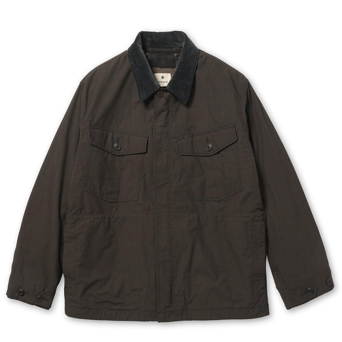 Snow Peak Hybrid Takibi Adjustable Jacket Dark Brown