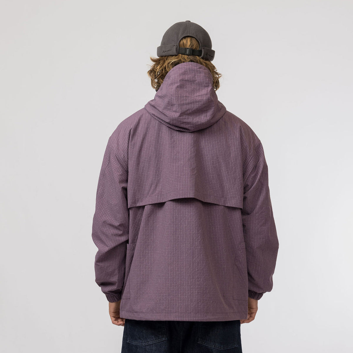 Snow Peak Kasuri Ripstop Jacket Dark Purple
