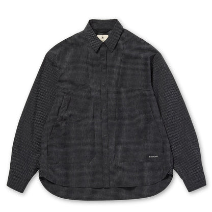 Snow Peak Kasuri Ripstop Shirt Black