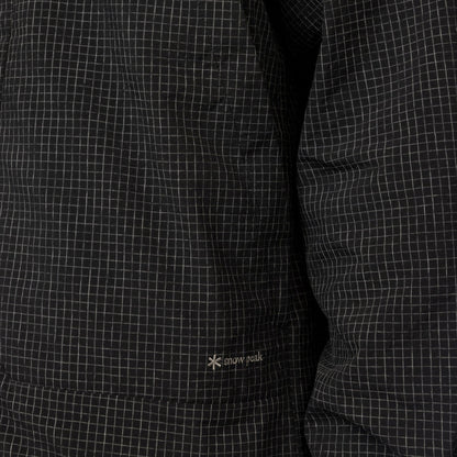 Snow Peak Kasuri Ripstop Shirt Black