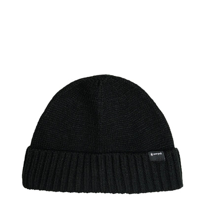 Snow Peak Knit Cap Black