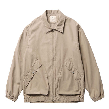 Snow Peak Light Dobby Cloth Harrington Jacket Greige