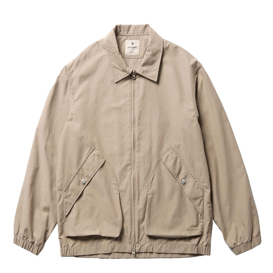 Snow Peak Light Dobby Cloth Harrington Jacket Greige