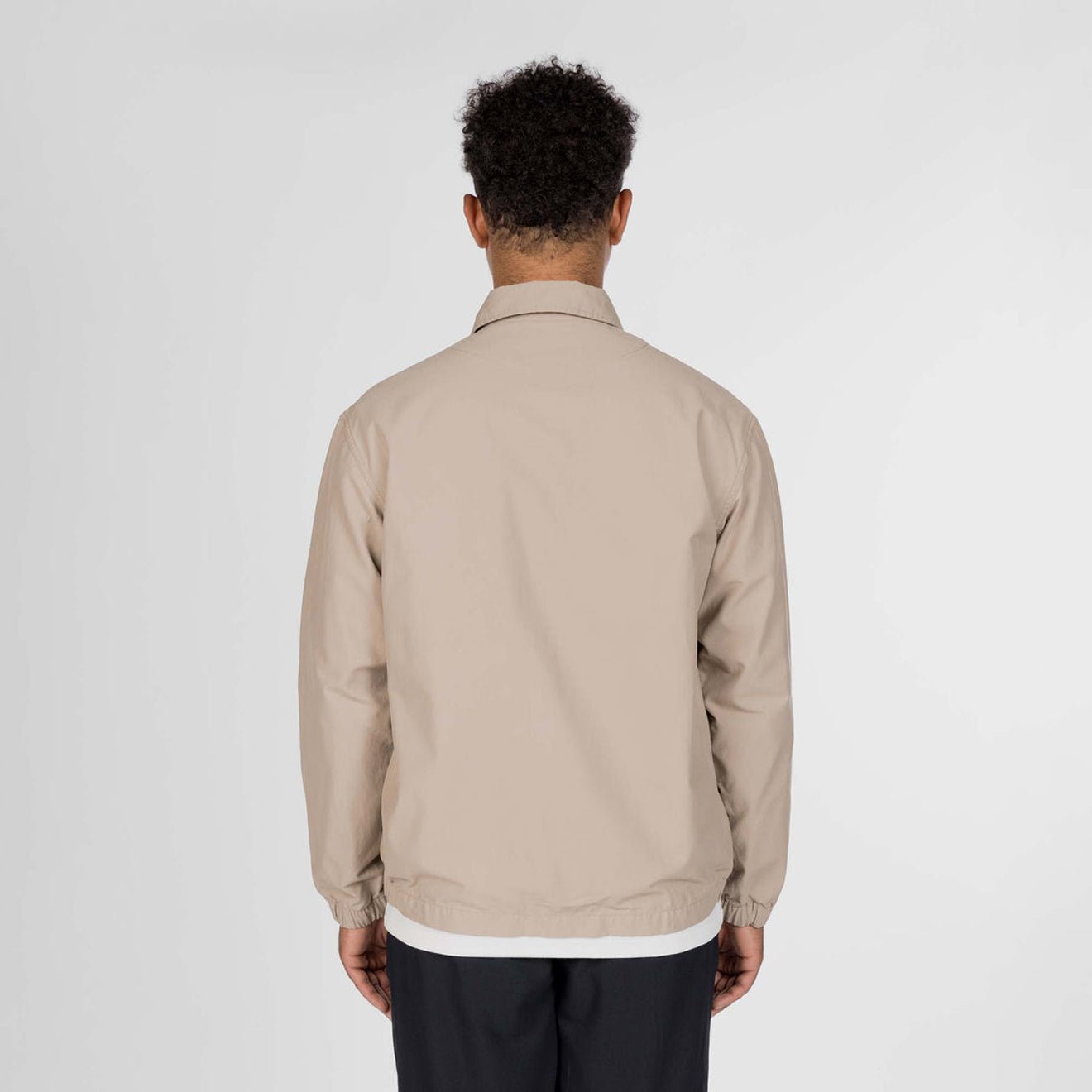 Snow Peak Light Dobby Cloth Harrington Jacket Greige