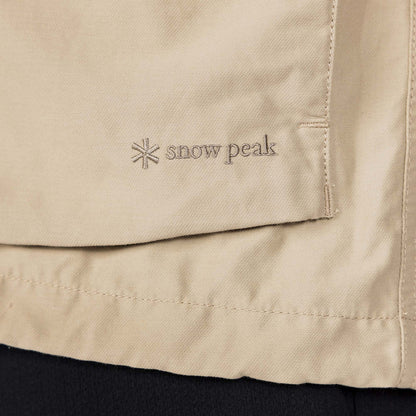 Snow Peak Light Dobby Cloth Parka Greige