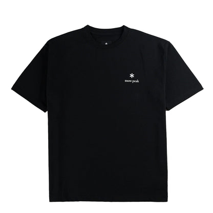 Snow Peak Logo T-Shirt Black