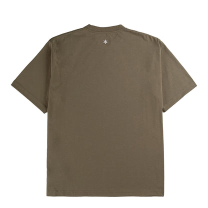 Snow Peak Logo T-Shirt Khaki