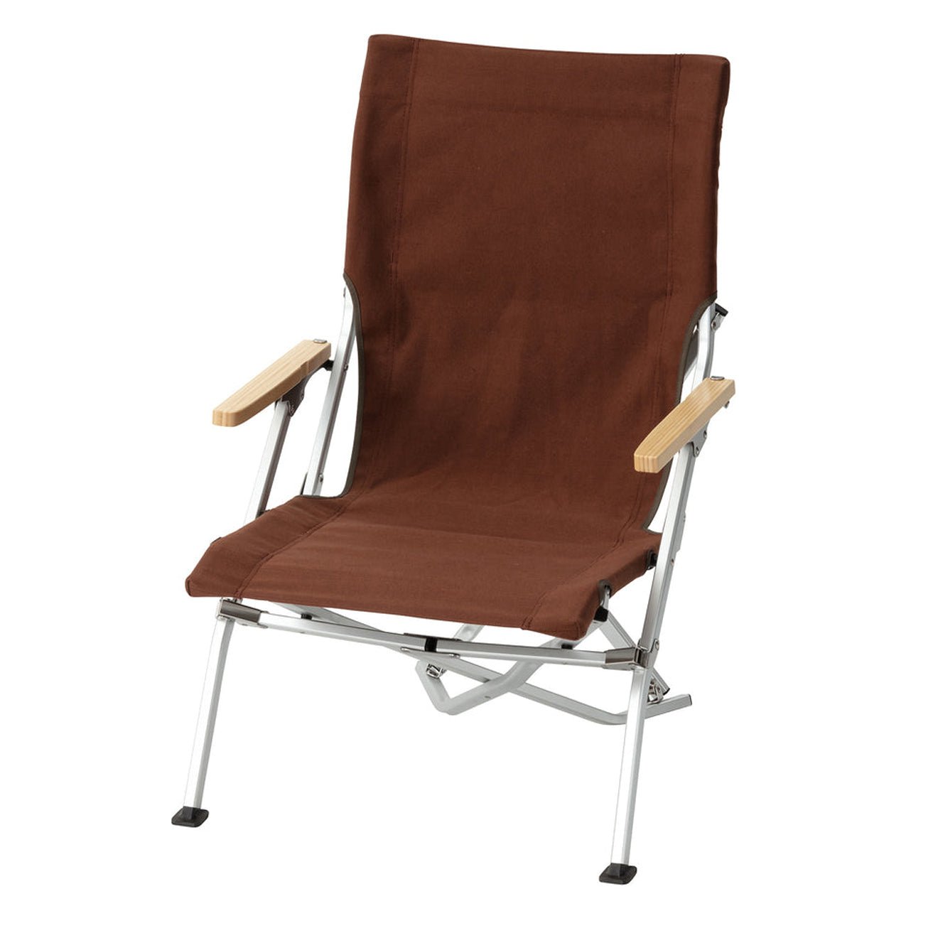 Snow Peak Low Beach Chair Brown - The Sporting Lodge